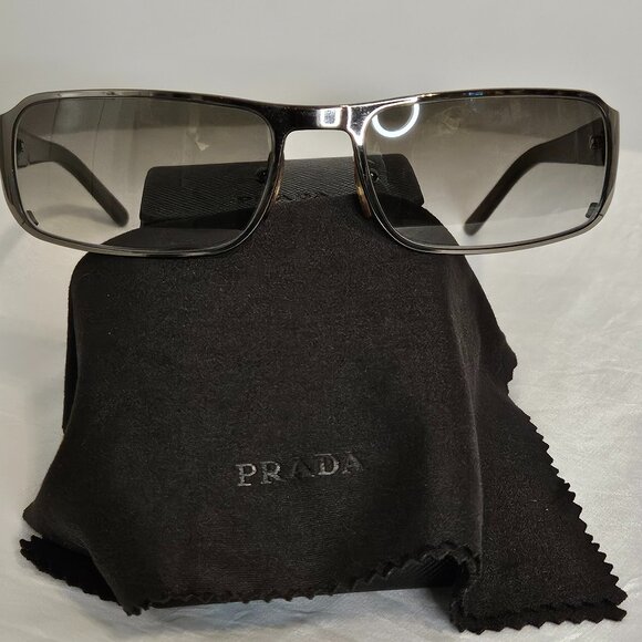 Prada | Accessories | Prada Sunglasses In Case Euc | Poshmark display picture 2